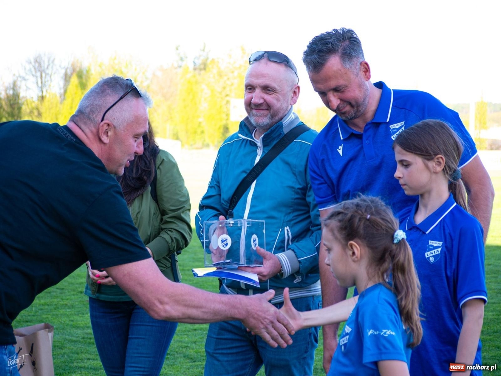 Zdjęcie w galerii na portalu naszraciborz.pl: Wyrównany mecz i walka do końca. Unia Racibórz dzieli punkty z Naprzodem Czyżowice [FOTO] wiadomości z regionu