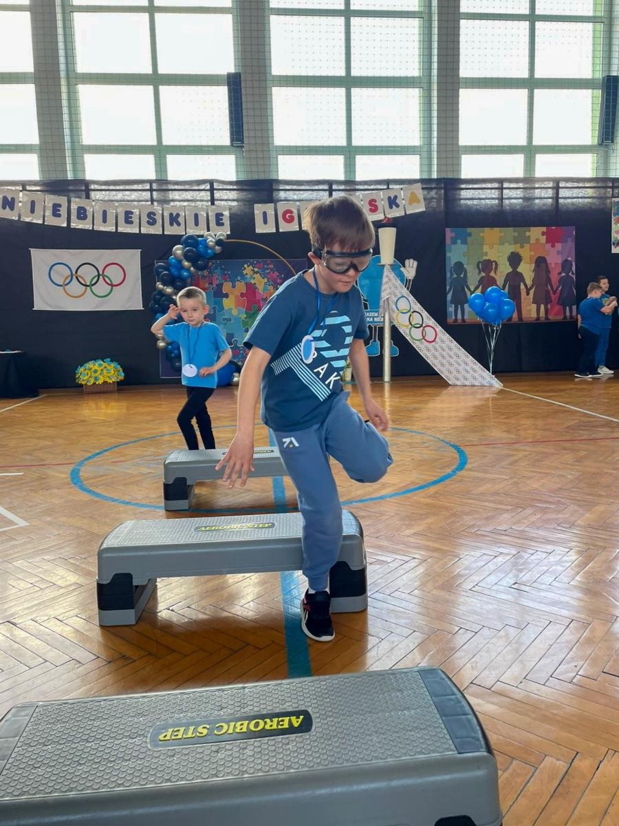 Zdjęcie w galerii na portalu naszraciborz.pl: Niebieskie Igrzyska w Chałupkach wiadomości z regionu