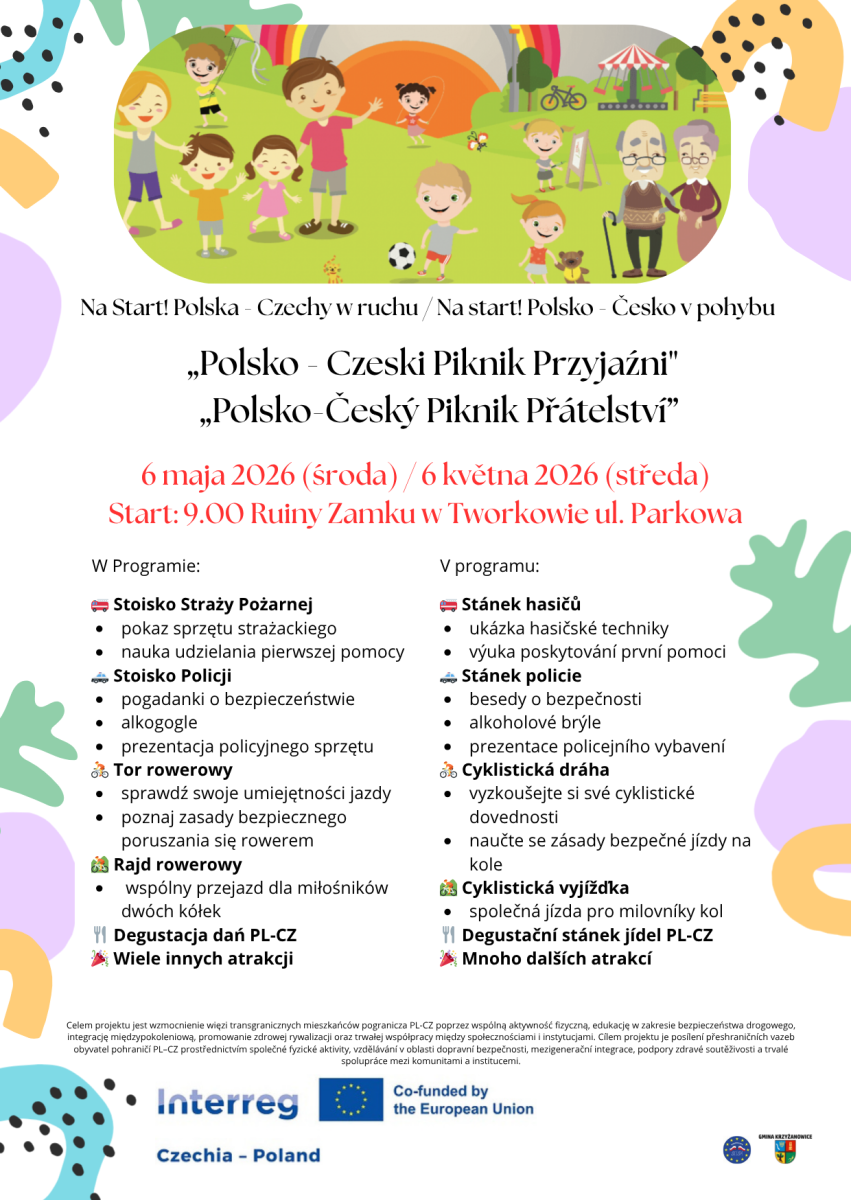 Zdjęcie w galerii na portalu naszraciborz.pl: Na Start! Polska – Czechy w ruchu. Polsko-Czeski Piknik Przyjaźni w Tworkowie wiadomości z regionu