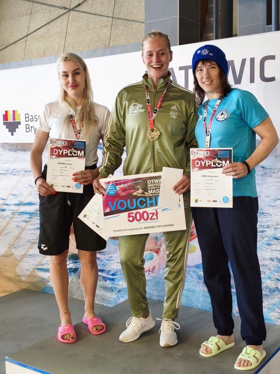 Zdjęcie w galerii na portalu naszraciborz.pl: Puchar Polski Masters: Racibórz z workiem medali. Świetny start Victorii w Katowicach wiadomości z regionu