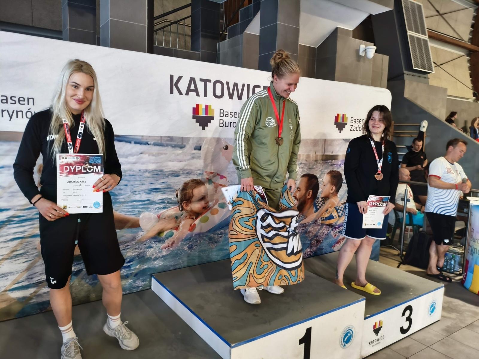 Zdjęcie w galerii na portalu naszraciborz.pl: Puchar Polski Masters: Racibórz z workiem medali. Świetny start Victorii w Katowicach wiadomości z regionu