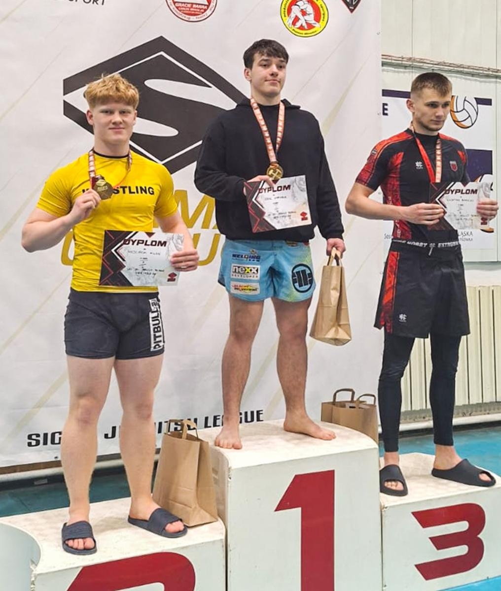 Zdjęcie w galerii na portalu naszraciborz.pl: Wojciech Klon wicemistrzem Sigma League IV Jiu Jitsu w Sosnowcu wiadomości z regionu