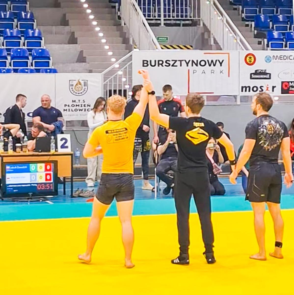 Zdjęcie w galerii na portalu naszraciborz.pl: Wojciech Klon wicemistrzem Sigma League IV Jiu Jitsu w Sosnowcu wiadomości z regionu