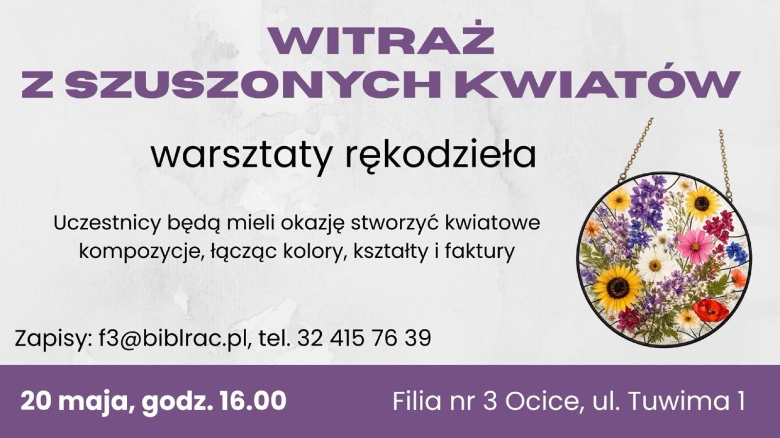 Zdjęcie w galerii na portalu naszraciborz.pl: Majowe warsztaty w raciborskiej bibliotece wiadomości z regionu