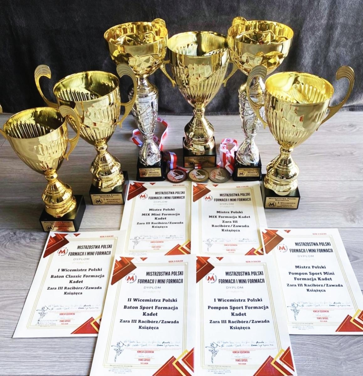 Zdjęcie w galerii na portalu naszraciborz.pl: Zwycięstwo mażoretek ZARA na Mistrzostwach Polski nominacją do Mistrzostw Europy wiadomości z regionu