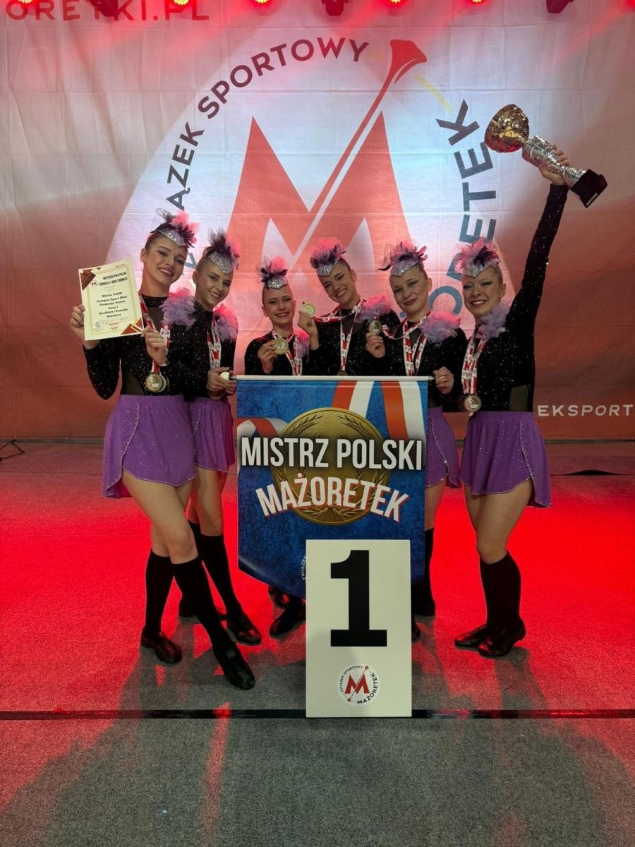 Zdjęcie w galerii na portalu naszraciborz.pl: Zwycięstwo mażoretek ZARA na Mistrzostwach Polski nominacją do Mistrzostw Europy wiadomości z regionu