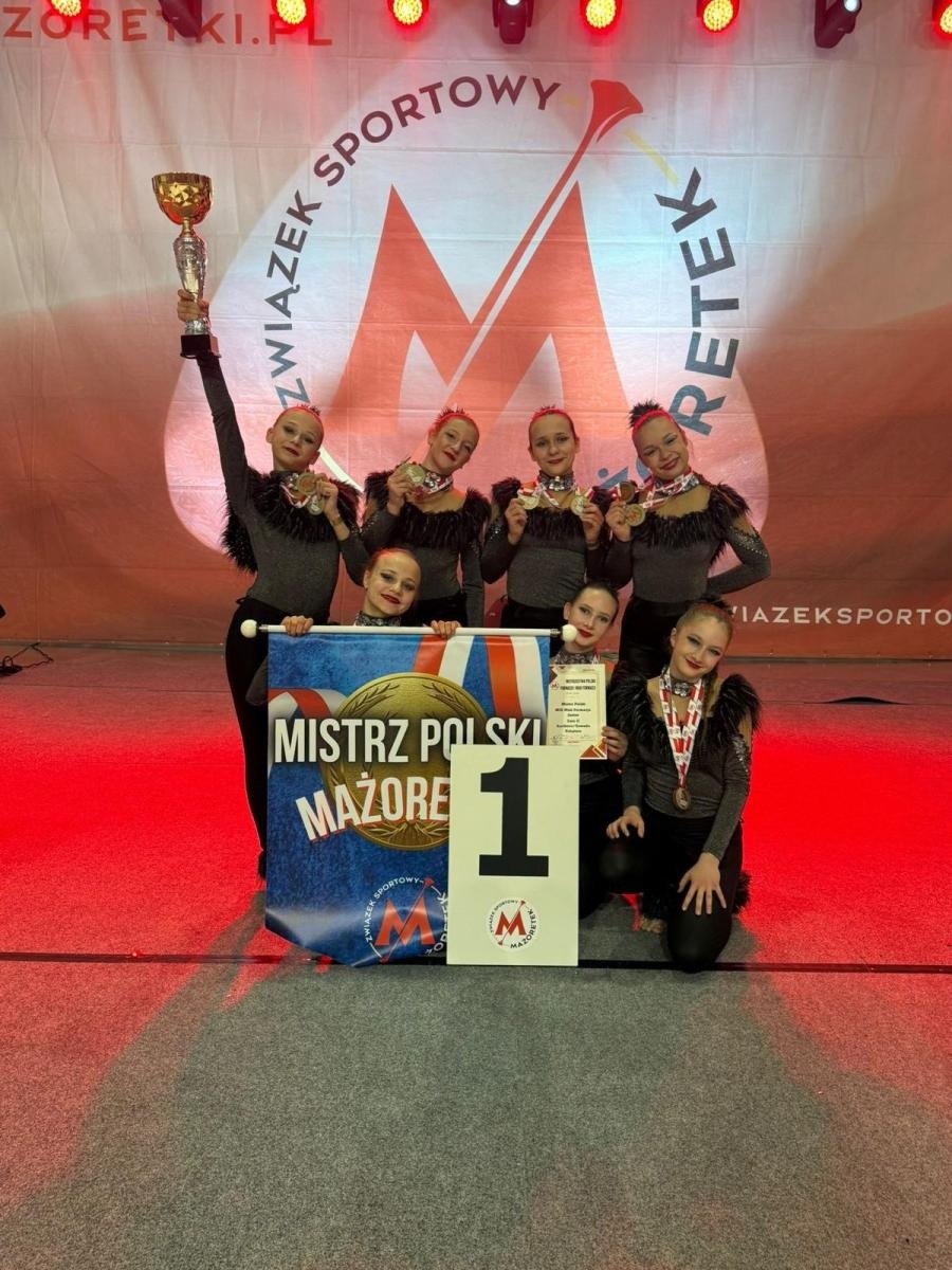 Zdjęcie w galerii na portalu naszraciborz.pl: Zwycięstwo mażoretek ZARA na Mistrzostwach Polski nominacją do Mistrzostw Europy wiadomości z regionu