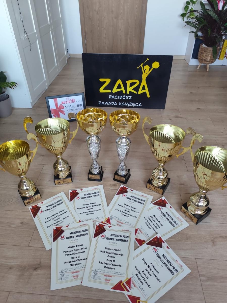 Zdjęcie w galerii na portalu naszraciborz.pl: Zwycięstwo mażoretek ZARA na Mistrzostwach Polski nominacją do Mistrzostw Europy wiadomości z regionu