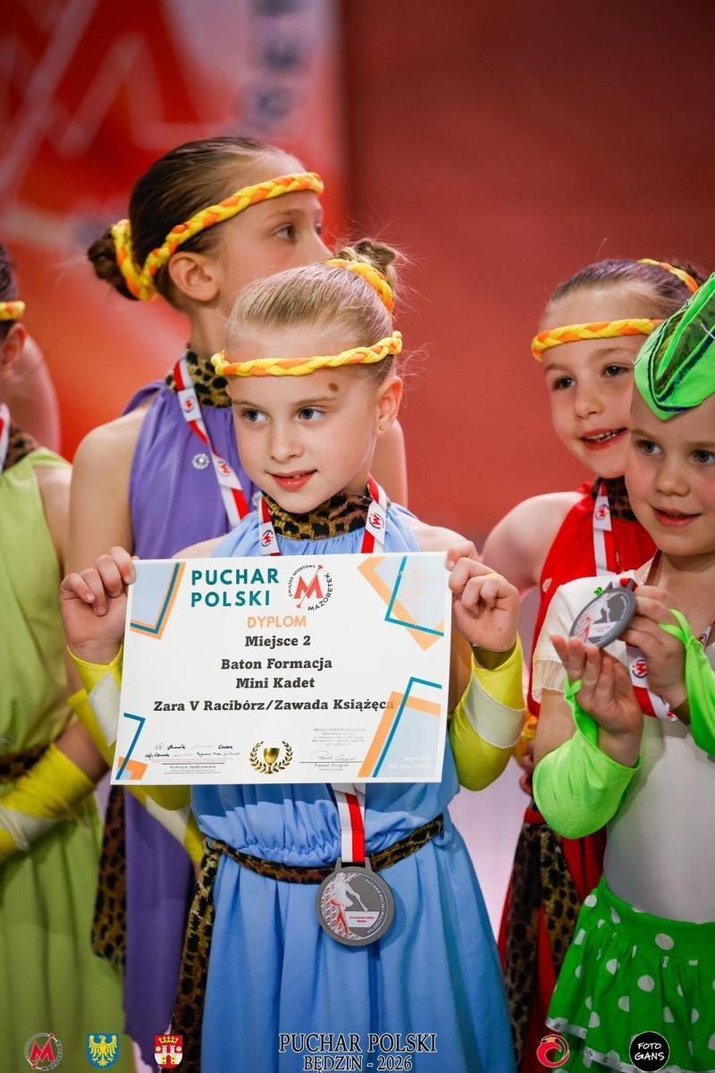Zdjęcie w galerii na portalu naszraciborz.pl: Zwycięstwo mażoretek ZARA na Mistrzostwach Polski nominacją do Mistrzostw Europy wiadomości z regionu