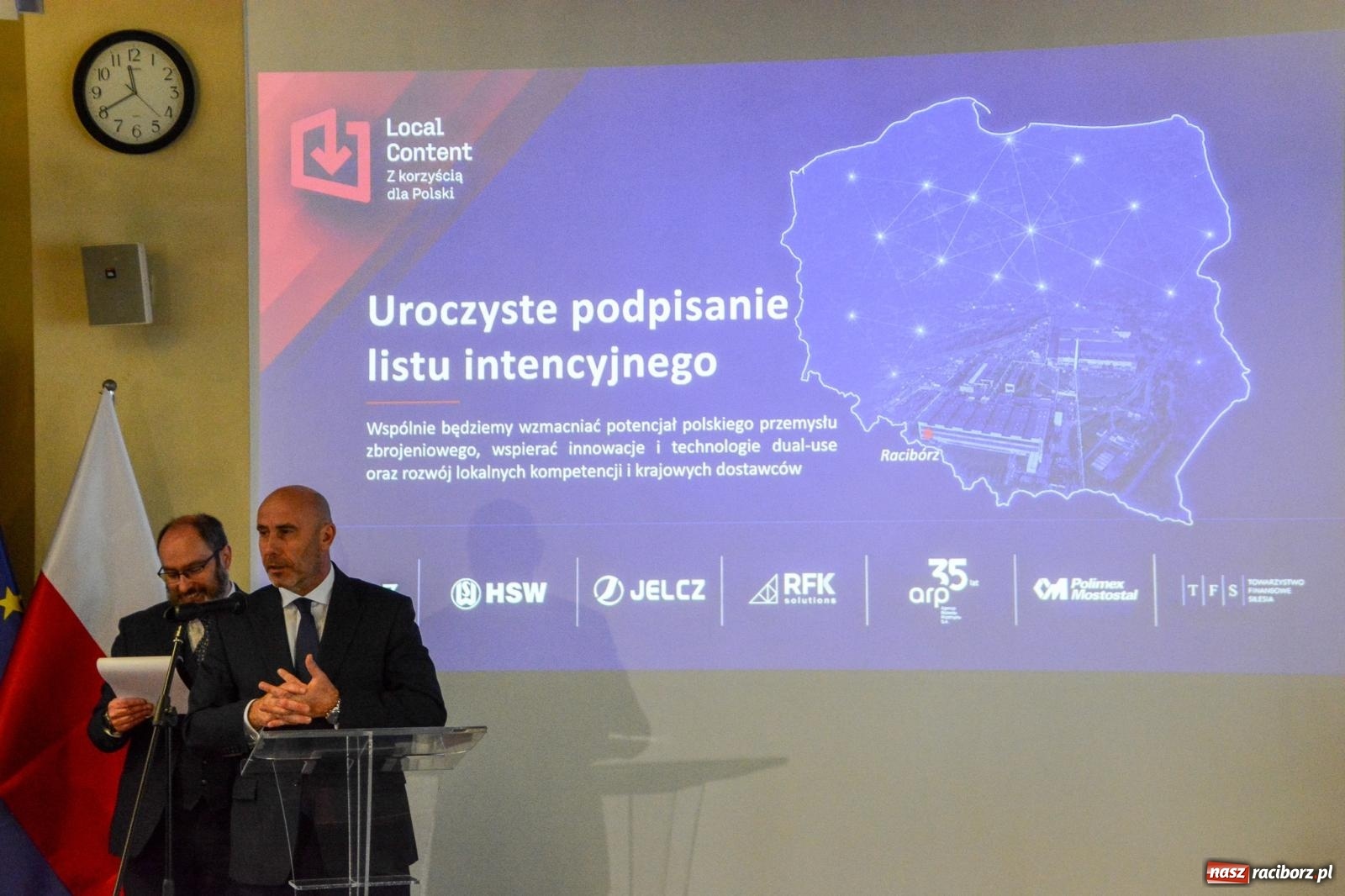 Zdjęcie w galerii na portalu naszraciborz.pl: Historyczny zwrot w Raciborzu: dawne Rafako staje się bastionem obronnym RP [FOTO i WIDEO] wiadomości z regionu