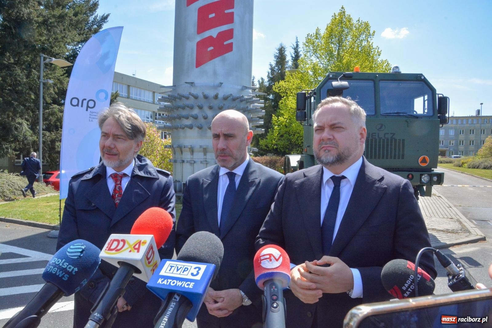 Zdjęcie w galerii na portalu naszraciborz.pl: Historyczny zwrot w Raciborzu: dawne Rafako staje się bastionem obronnym RP [FOTO i WIDEO] wiadomości z regionu