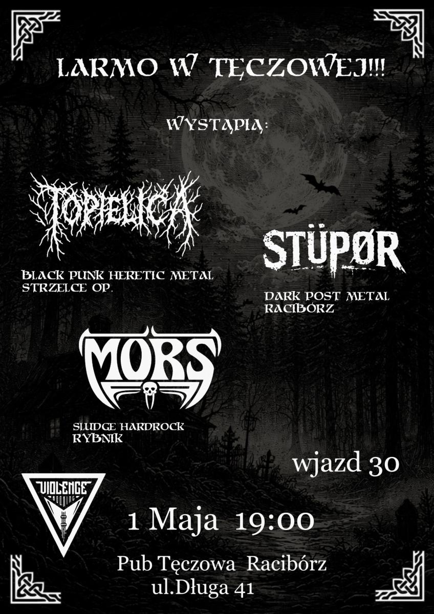 Zdjęcie w galerii na portalu naszraciborz.pl: LARMO w Raciborzu – wieczór ciężkich brzmień i mrocznej energii wiadomości z regionu