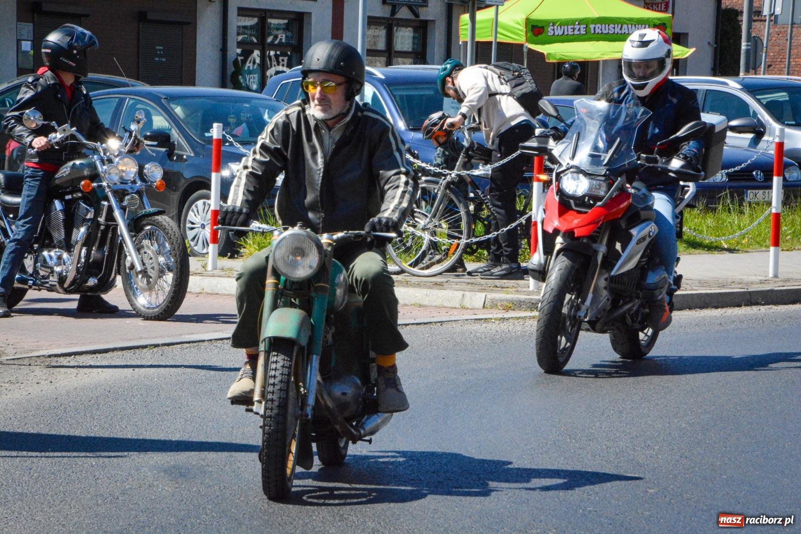 Zdjęcie w galerii na portalu naszraciborz.pl: Rozpoczęcie sezonu motocyklowego w Raciborzu [FOTO i WIDEO] wiadomości z regionu