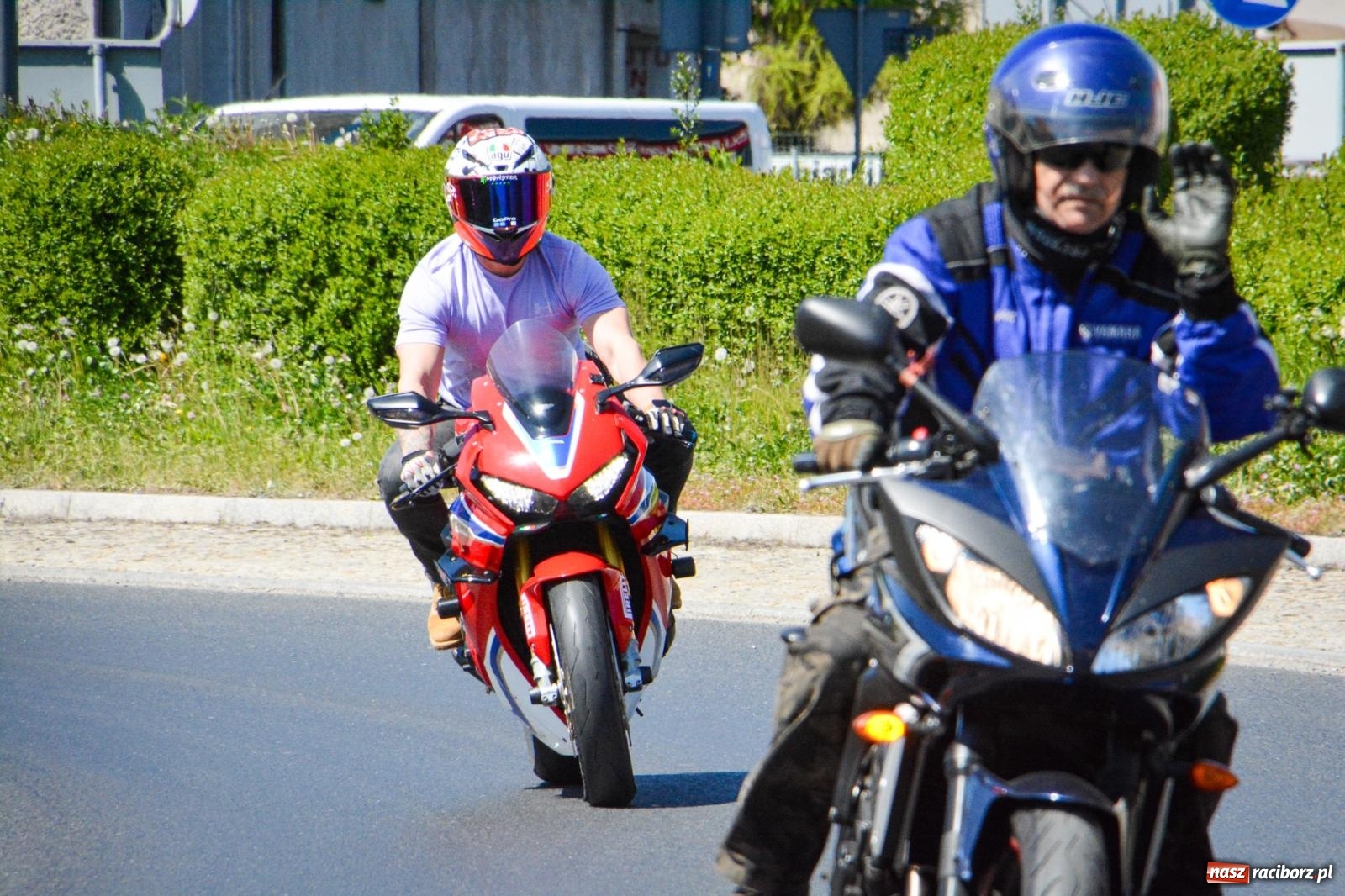 Zdjęcie w galerii na portalu naszraciborz.pl: Rozpoczęcie sezonu motocyklowego w Raciborzu [FOTO i WIDEO] wiadomości z regionu