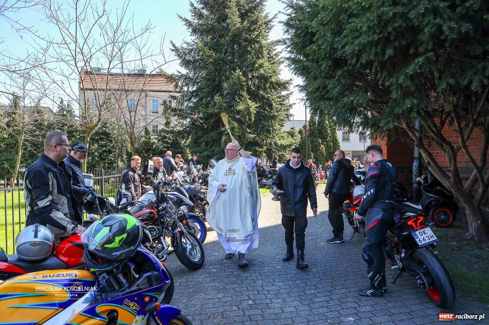 Zdjęcie w galerii na portalu naszraciborz.pl: Rozpoczęcie sezonu motocyklowego w Raciborzu [FOTO i WIDEO] wiadomości z regionu