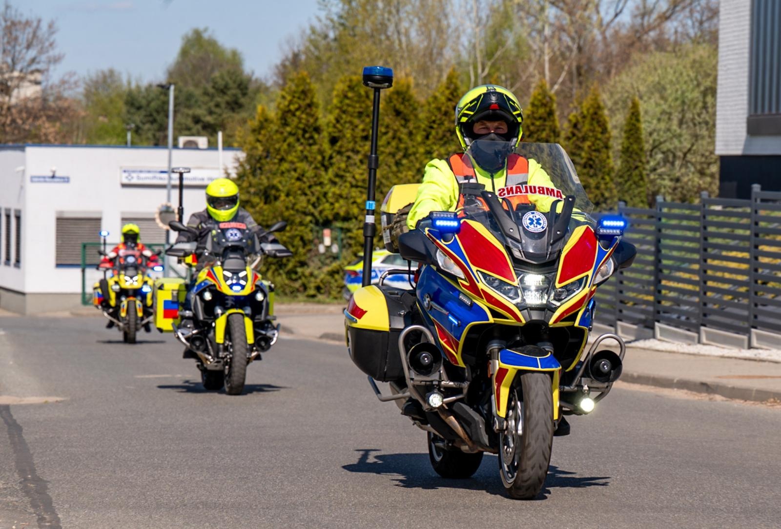 Zdjęcie w galerii na portalu naszraciborz.pl: Motoambulanse w systemie ratownictwa. Nowelizacja ustawy zwiększy szybkość reakcji służb wiadomości z regionu
