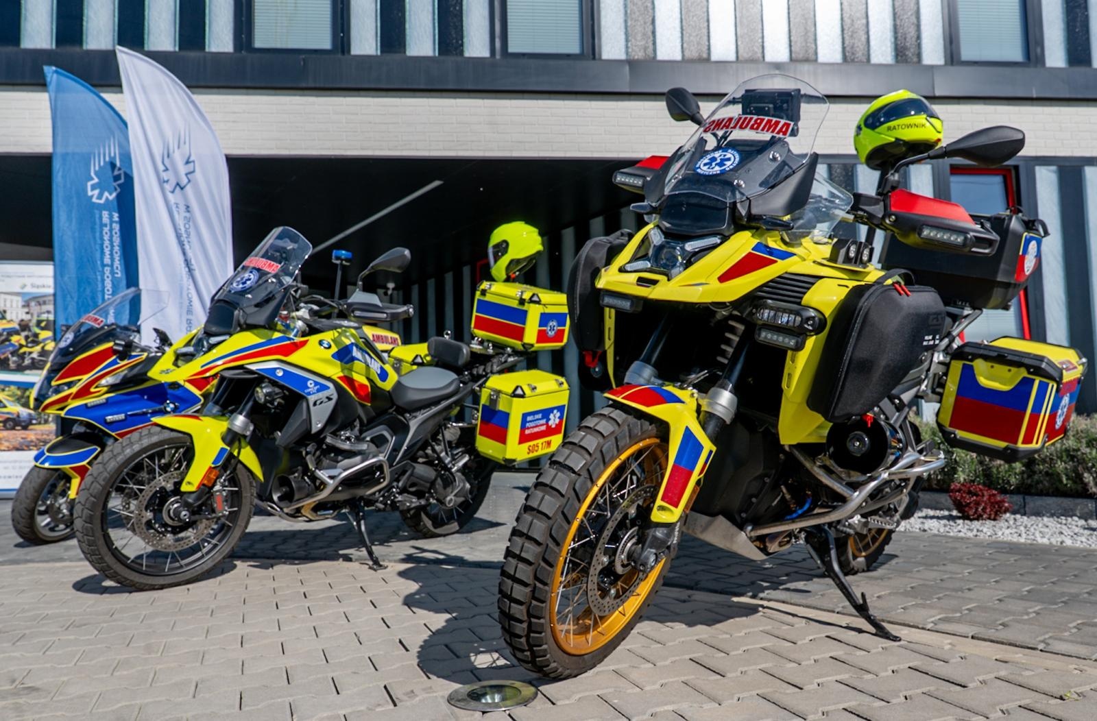 Zdjęcie w galerii na portalu naszraciborz.pl: Motoambulanse w systemie ratownictwa. Nowelizacja ustawy zwiększy szybkość reakcji służb wiadomości z regionu