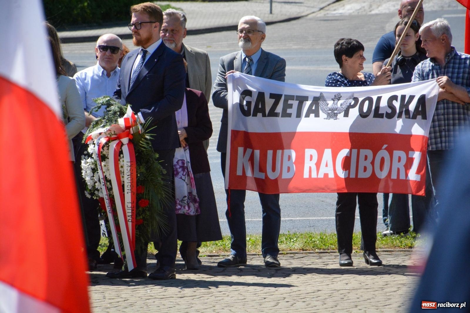 Zdjęcie w galerii na portalu naszraciborz.pl: Obchody Święta Narodowego Trzeciego Maja w Raciborzu [FOTO i WIDEO] wiadomości z regionu