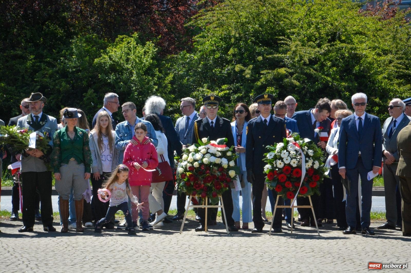 Zdjęcie w galerii na portalu naszraciborz.pl: Obchody Święta Narodowego Trzeciego Maja w Raciborzu [FOTO i WIDEO] wiadomości z regionu