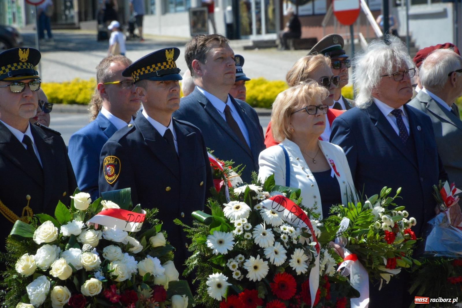 Zdjęcie w galerii na portalu naszraciborz.pl: Obchody Święta Narodowego Trzeciego Maja w Raciborzu [FOTO i WIDEO] wiadomości z regionu