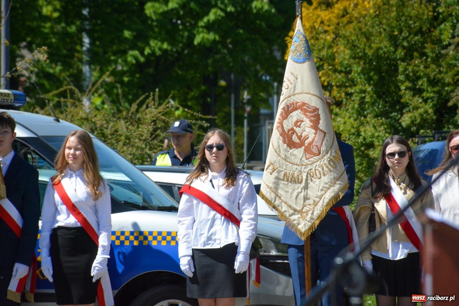 Zdjęcie w galerii na portalu naszraciborz.pl: Obchody Święta Narodowego Trzeciego Maja w Raciborzu [FOTO i WIDEO] wiadomości z regionu