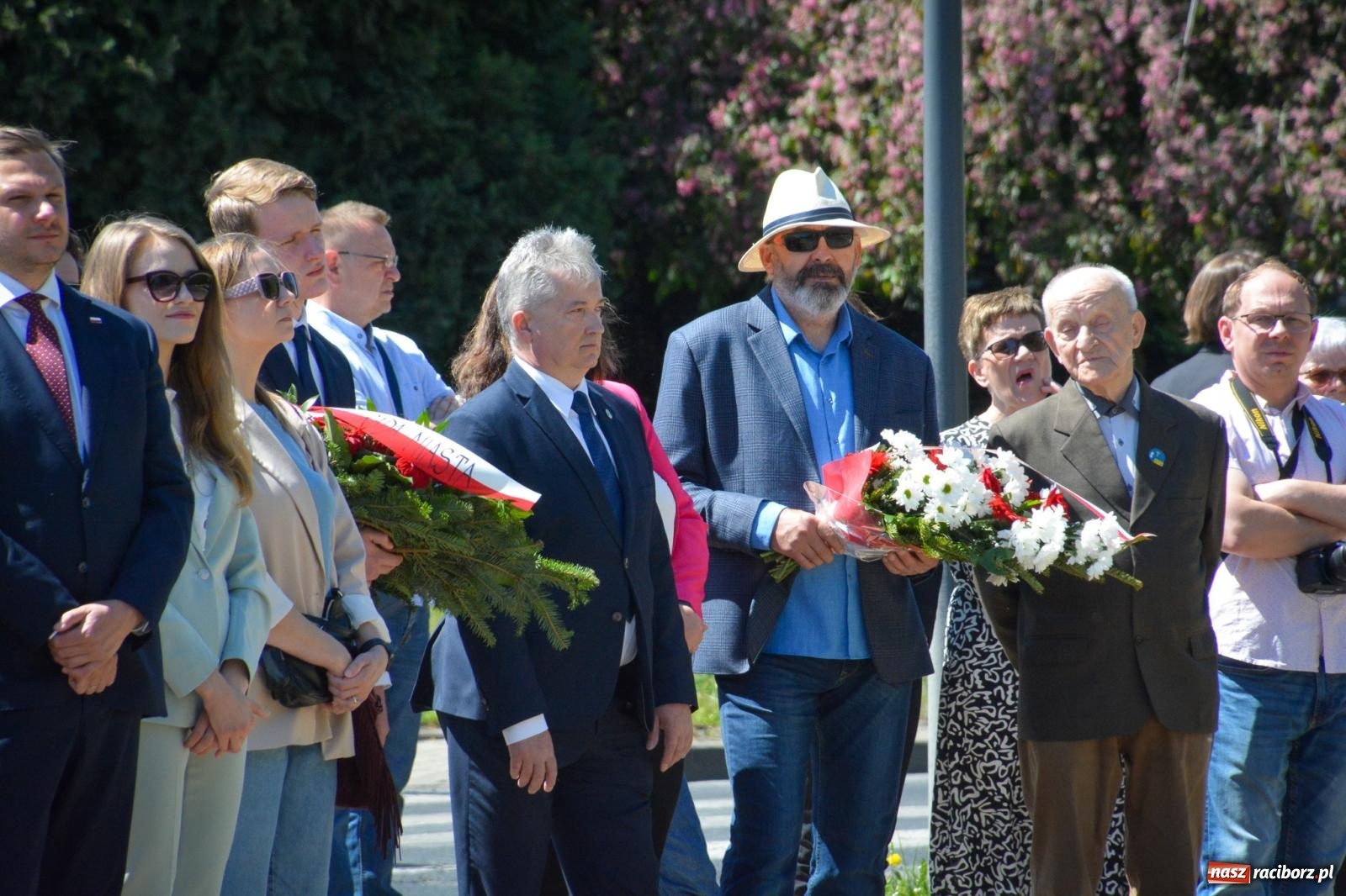 Zdjęcie w galerii na portalu naszraciborz.pl: Obchody Święta Narodowego Trzeciego Maja w Raciborzu [FOTO i WIDEO] wiadomości z regionu