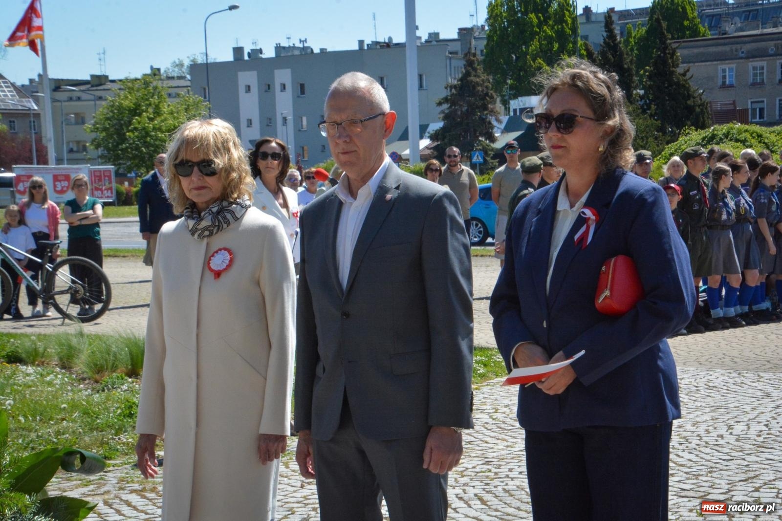 Zdjęcie w galerii na portalu naszraciborz.pl: Obchody Święta Narodowego Trzeciego Maja w Raciborzu [FOTO i WIDEO] wiadomości z regionu