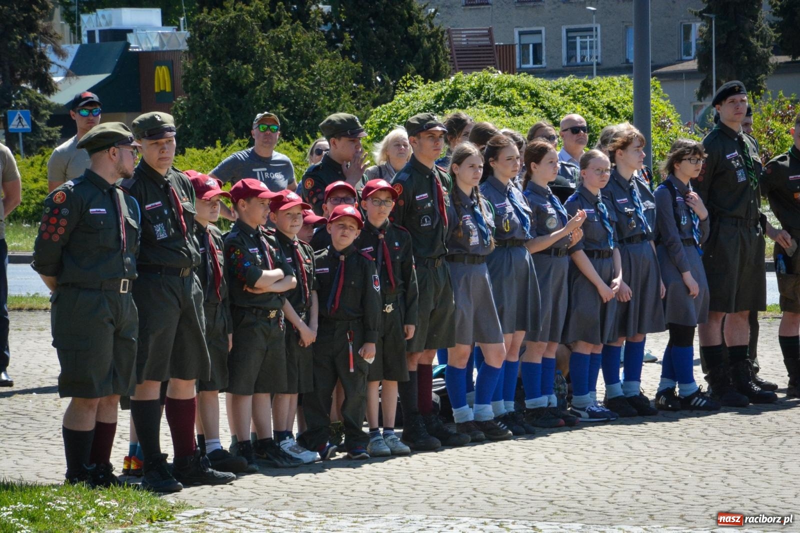 Zdjęcie w galerii na portalu naszraciborz.pl: Obchody Święta Narodowego Trzeciego Maja w Raciborzu [FOTO i WIDEO] wiadomości z regionu