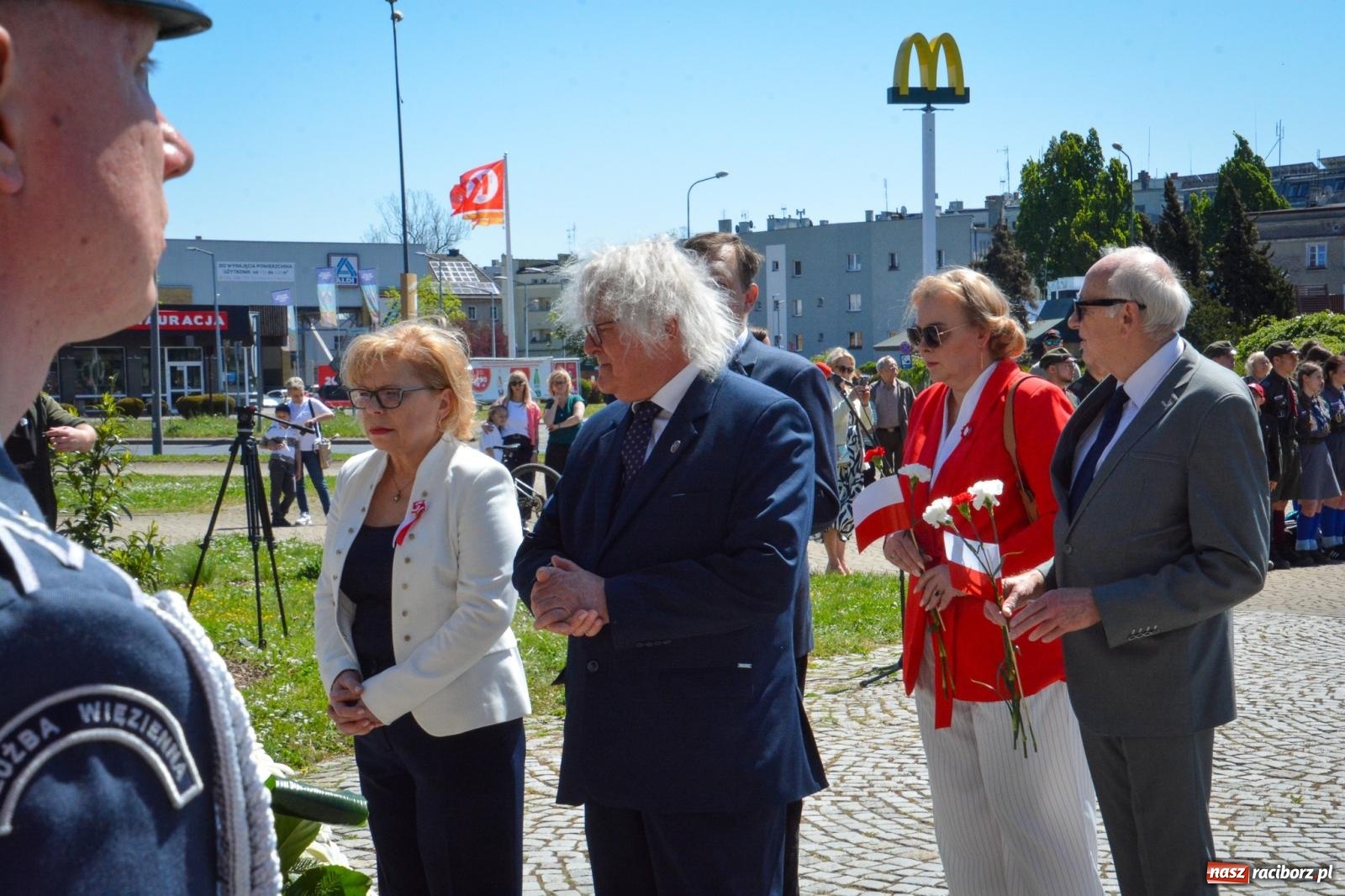 Zdjęcie w galerii na portalu naszraciborz.pl: Obchody Święta Narodowego Trzeciego Maja w Raciborzu [FOTO i WIDEO] wiadomości z regionu
