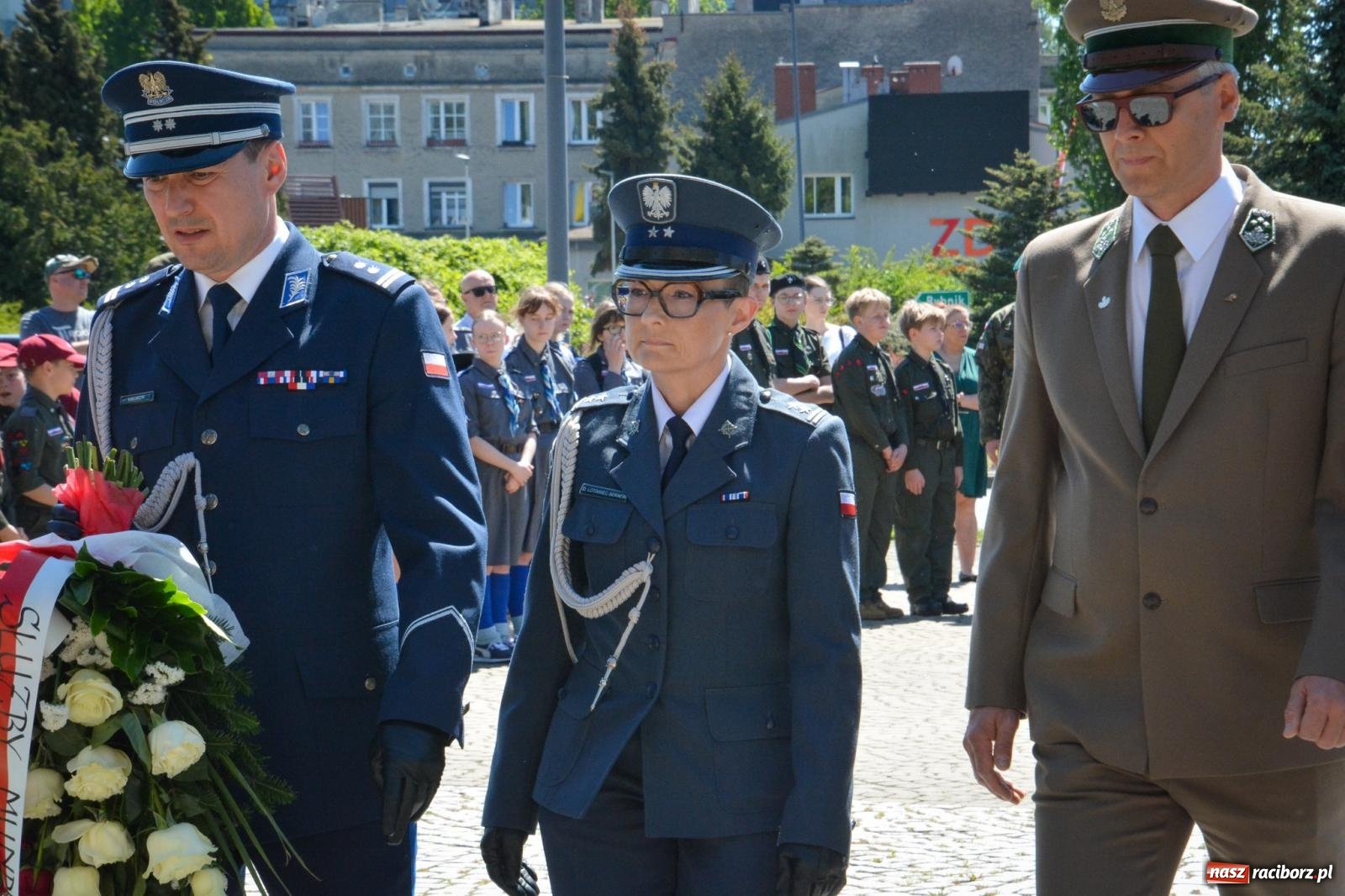 Zdjęcie w galerii na portalu naszraciborz.pl: Obchody Święta Narodowego Trzeciego Maja w Raciborzu [FOTO i WIDEO] wiadomości z regionu