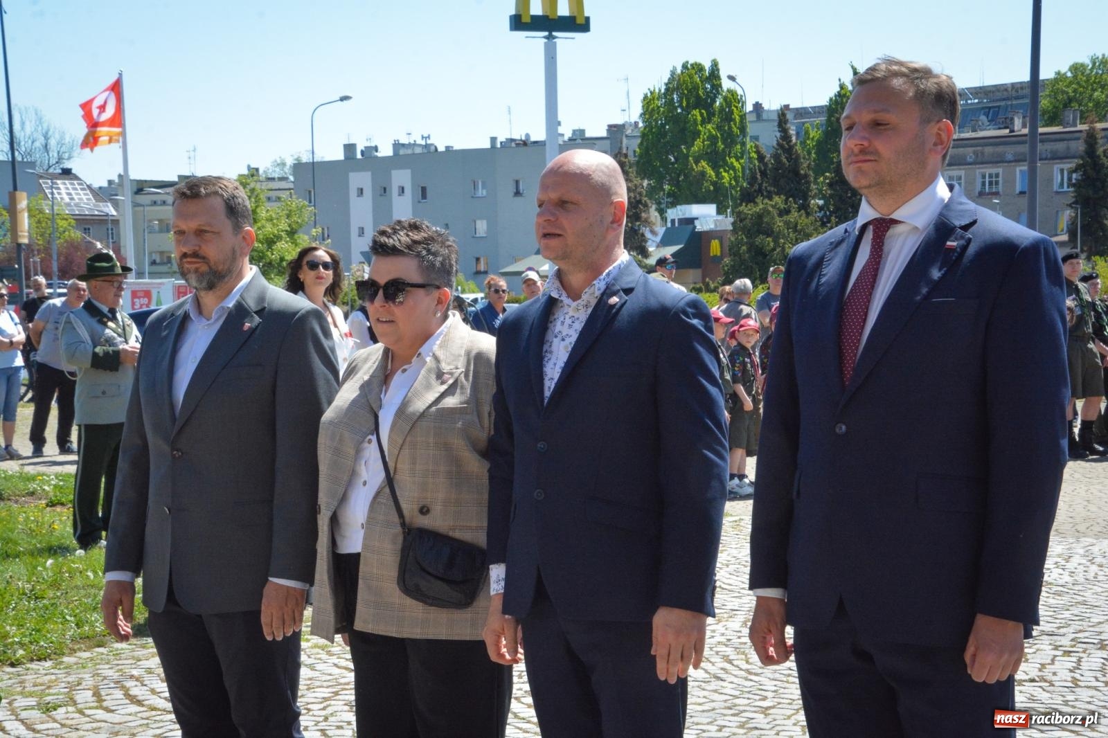 Zdjęcie w galerii na portalu naszraciborz.pl: Obchody Święta Narodowego Trzeciego Maja w Raciborzu [FOTO i WIDEO] wiadomości z regionu