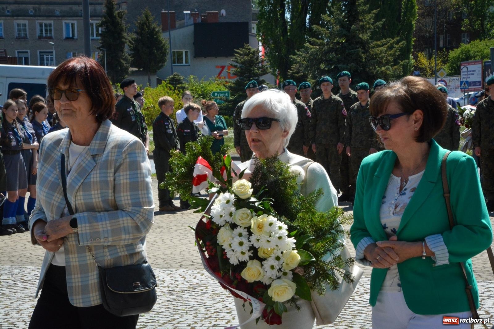 Zdjęcie w galerii na portalu naszraciborz.pl: Obchody Święta Narodowego Trzeciego Maja w Raciborzu [FOTO i WIDEO] wiadomości z regionu