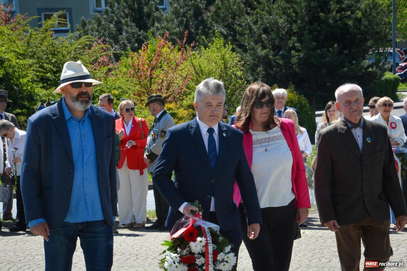 Zdjęcie w galerii na portalu naszraciborz.pl: Obchody Święta Narodowego Trzeciego Maja w Raciborzu [FOTO i WIDEO] wiadomości z regionu