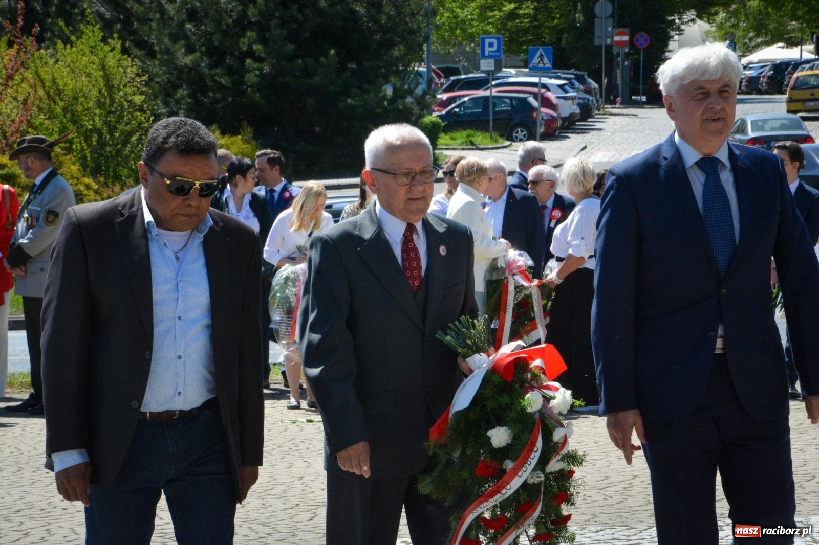Zdjęcie w galerii na portalu naszraciborz.pl: Obchody Święta Narodowego Trzeciego Maja w Raciborzu [FOTO i WIDEO] wiadomości z regionu