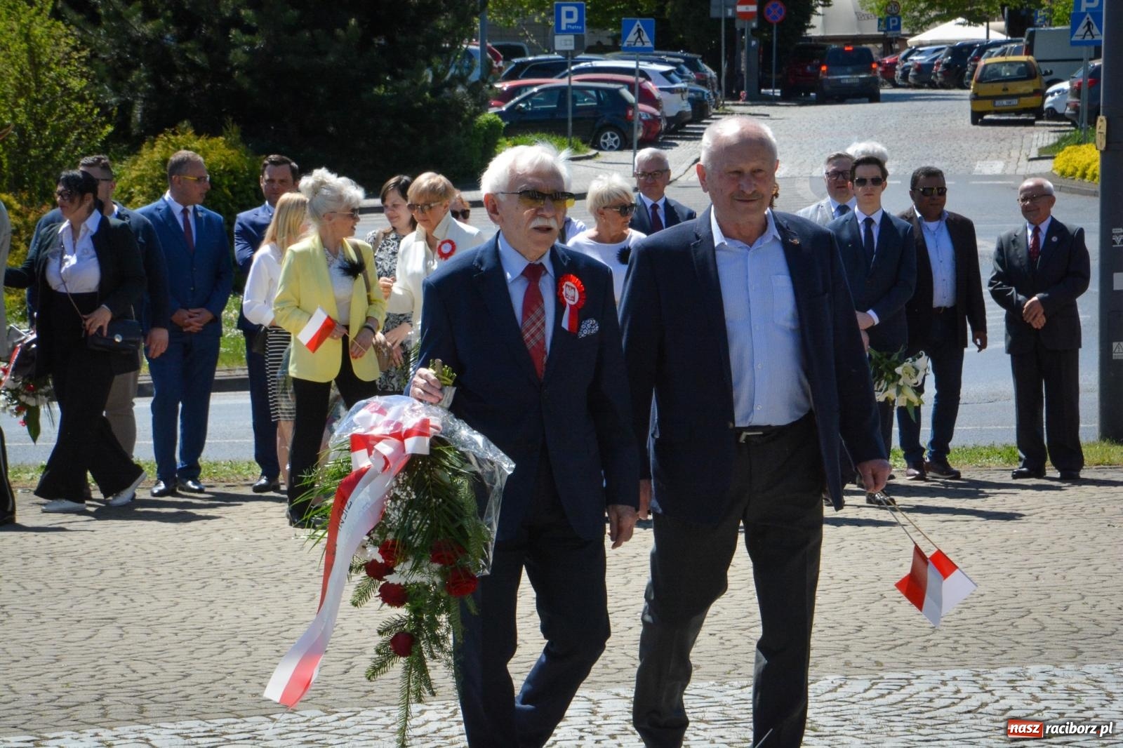Zdjęcie w galerii na portalu naszraciborz.pl: Obchody Święta Narodowego Trzeciego Maja w Raciborzu [FOTO i WIDEO] wiadomości z regionu