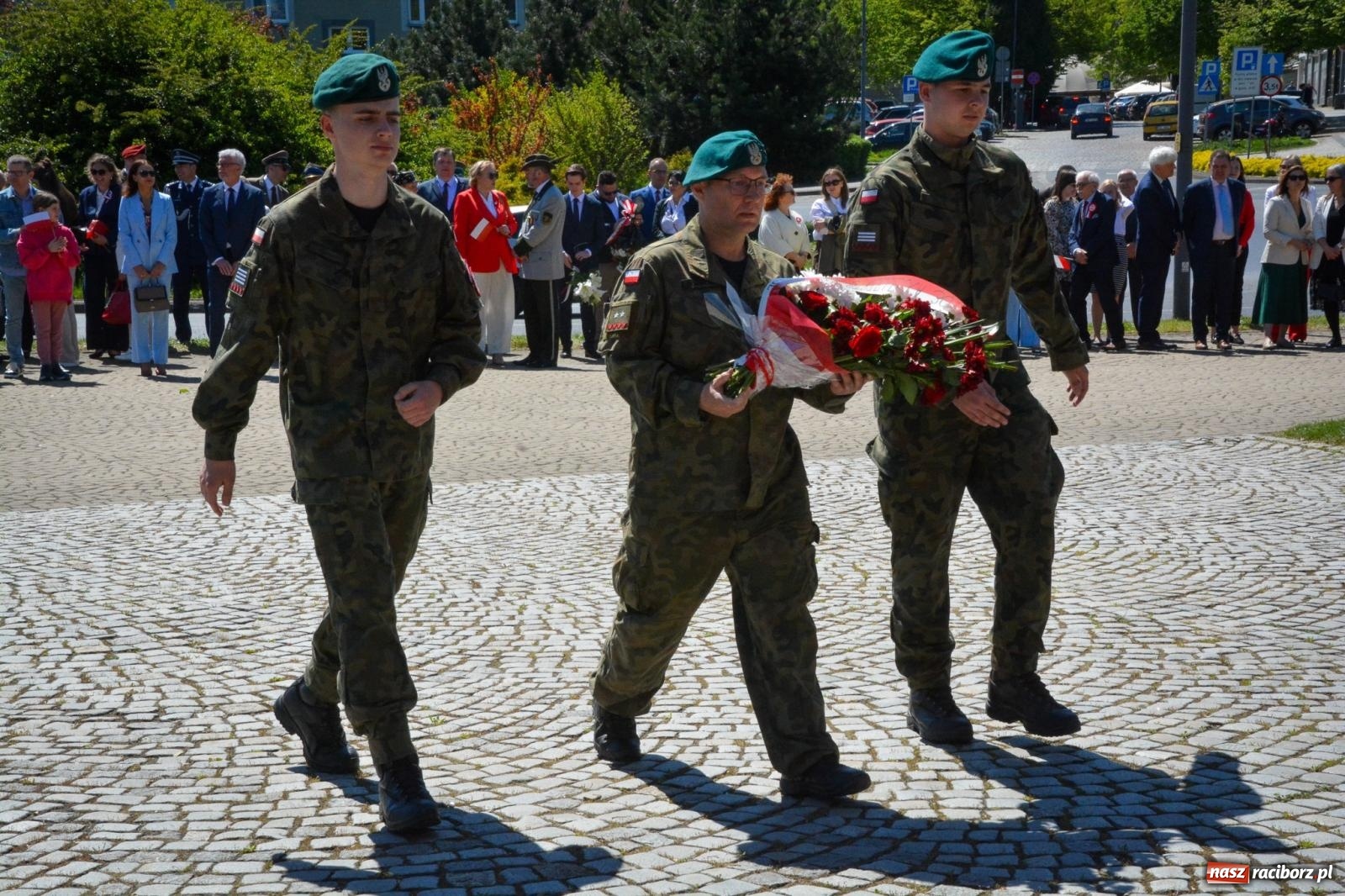 Zdjęcie w galerii na portalu naszraciborz.pl: Obchody Święta Narodowego Trzeciego Maja w Raciborzu [FOTO i WIDEO] wiadomości z regionu