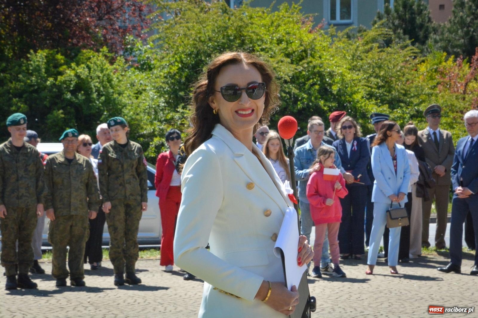 Zdjęcie w galerii na portalu naszraciborz.pl: Obchody Święta Narodowego Trzeciego Maja w Raciborzu [FOTO i WIDEO] wiadomości z regionu