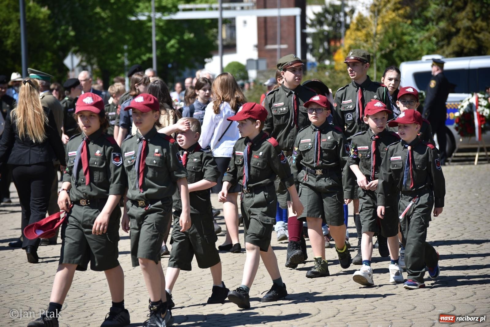 Zdjęcie w galerii na portalu naszraciborz.pl: Obchody Święta Narodowego Trzeciego Maja w Raciborzu [FOTO i WIDEO] wiadomości z regionu