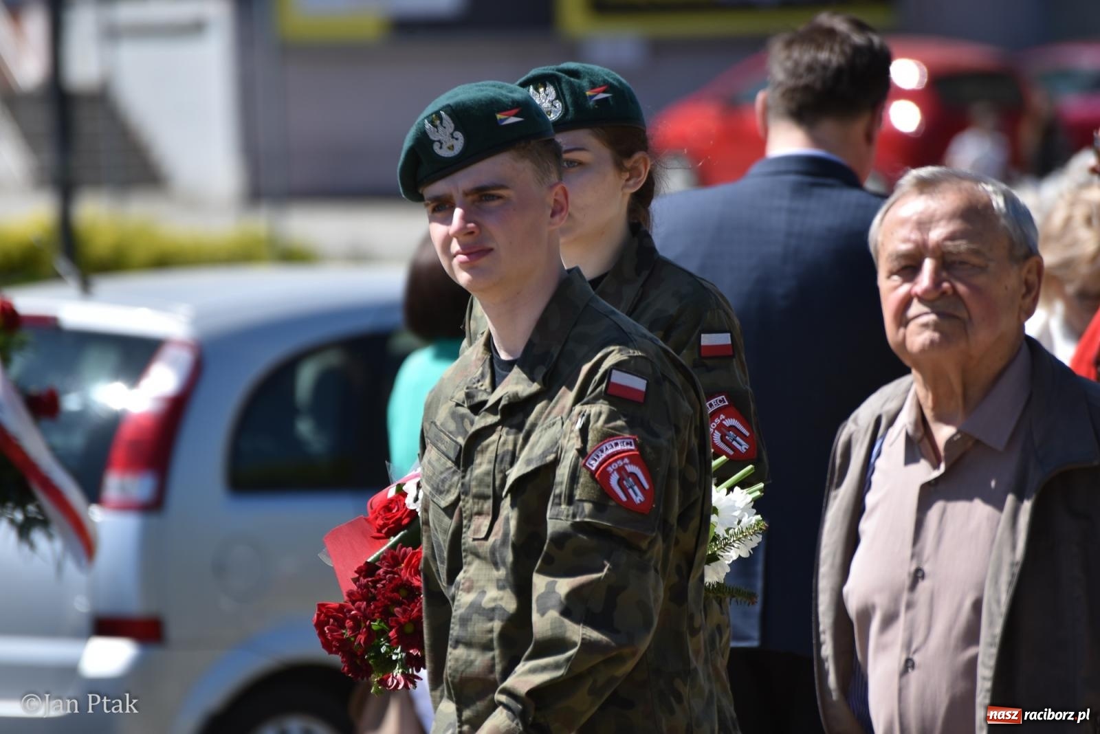 Zdjęcie w galerii na portalu naszraciborz.pl: Obchody Święta Narodowego Trzeciego Maja w Raciborzu [FOTO i WIDEO] wiadomości z regionu