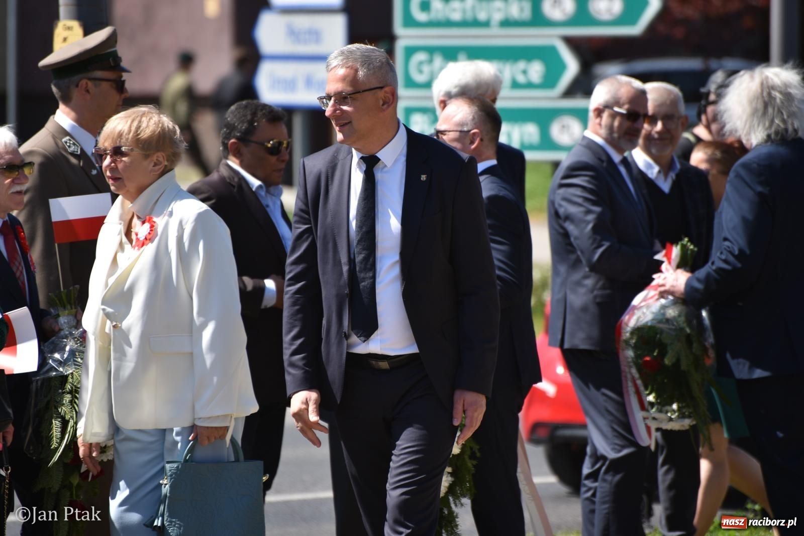 Zdjęcie w galerii na portalu naszraciborz.pl: Obchody Święta Narodowego Trzeciego Maja w Raciborzu [FOTO i WIDEO] wiadomości z regionu