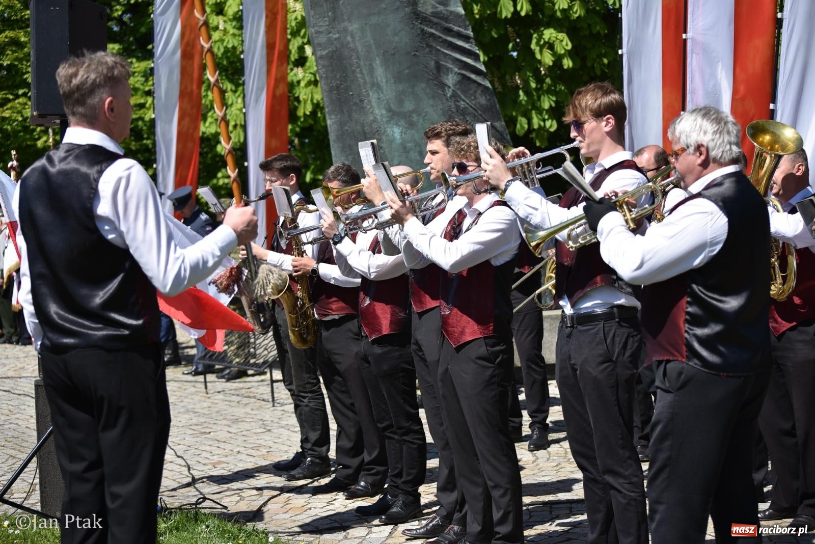 Zdjęcie w galerii na portalu naszraciborz.pl: Obchody Święta Narodowego Trzeciego Maja w Raciborzu [FOTO i WIDEO] wiadomości z regionu