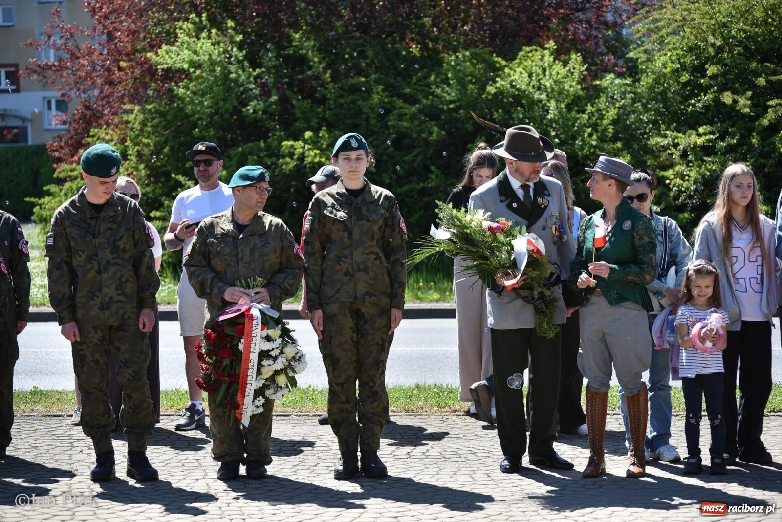 Zdjęcie w galerii na portalu naszraciborz.pl: Obchody Święta Narodowego Trzeciego Maja w Raciborzu [FOTO i WIDEO] wiadomości z regionu