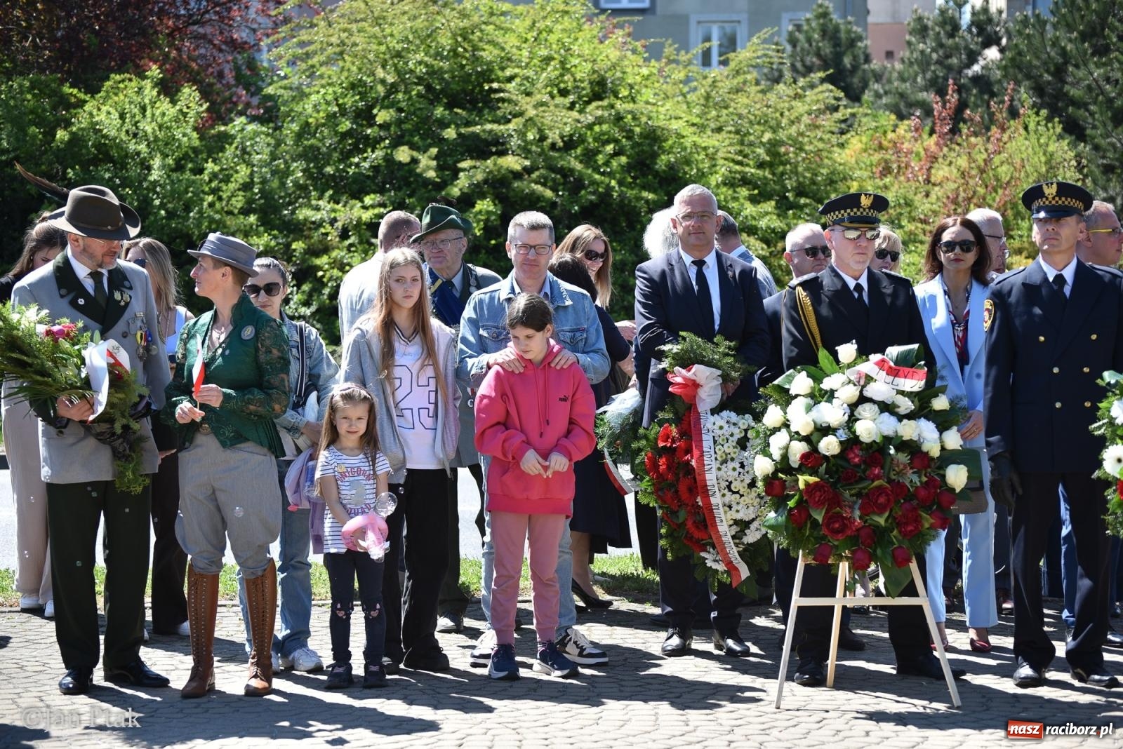 Zdjęcie w galerii na portalu naszraciborz.pl: Obchody Święta Narodowego Trzeciego Maja w Raciborzu [FOTO i WIDEO] wiadomości z regionu
