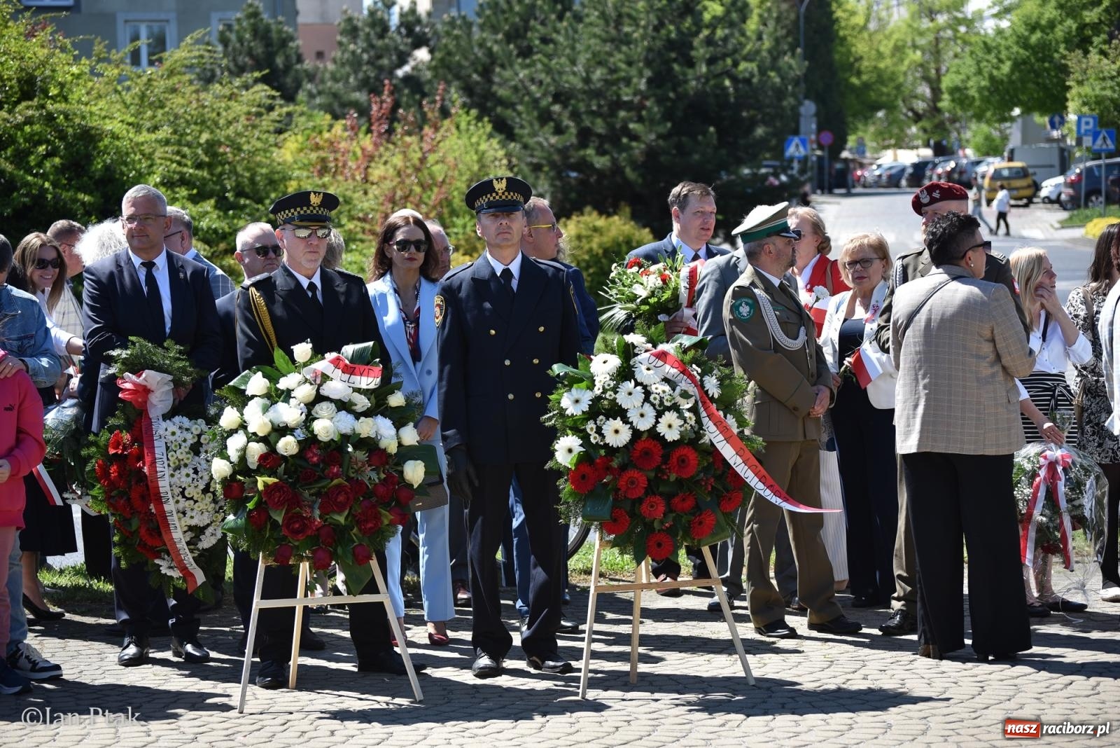 Zdjęcie w galerii na portalu naszraciborz.pl: Obchody Święta Narodowego Trzeciego Maja w Raciborzu [FOTO i WIDEO] wiadomości z regionu