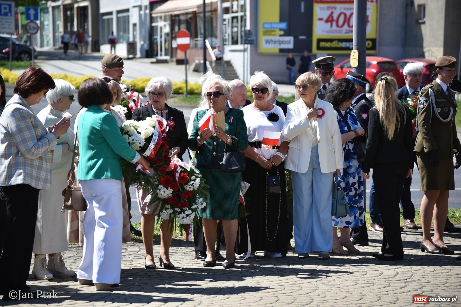 Zdjęcie w galerii na portalu naszraciborz.pl: Obchody Święta Narodowego Trzeciego Maja w Raciborzu [FOTO i WIDEO] wiadomości z regionu