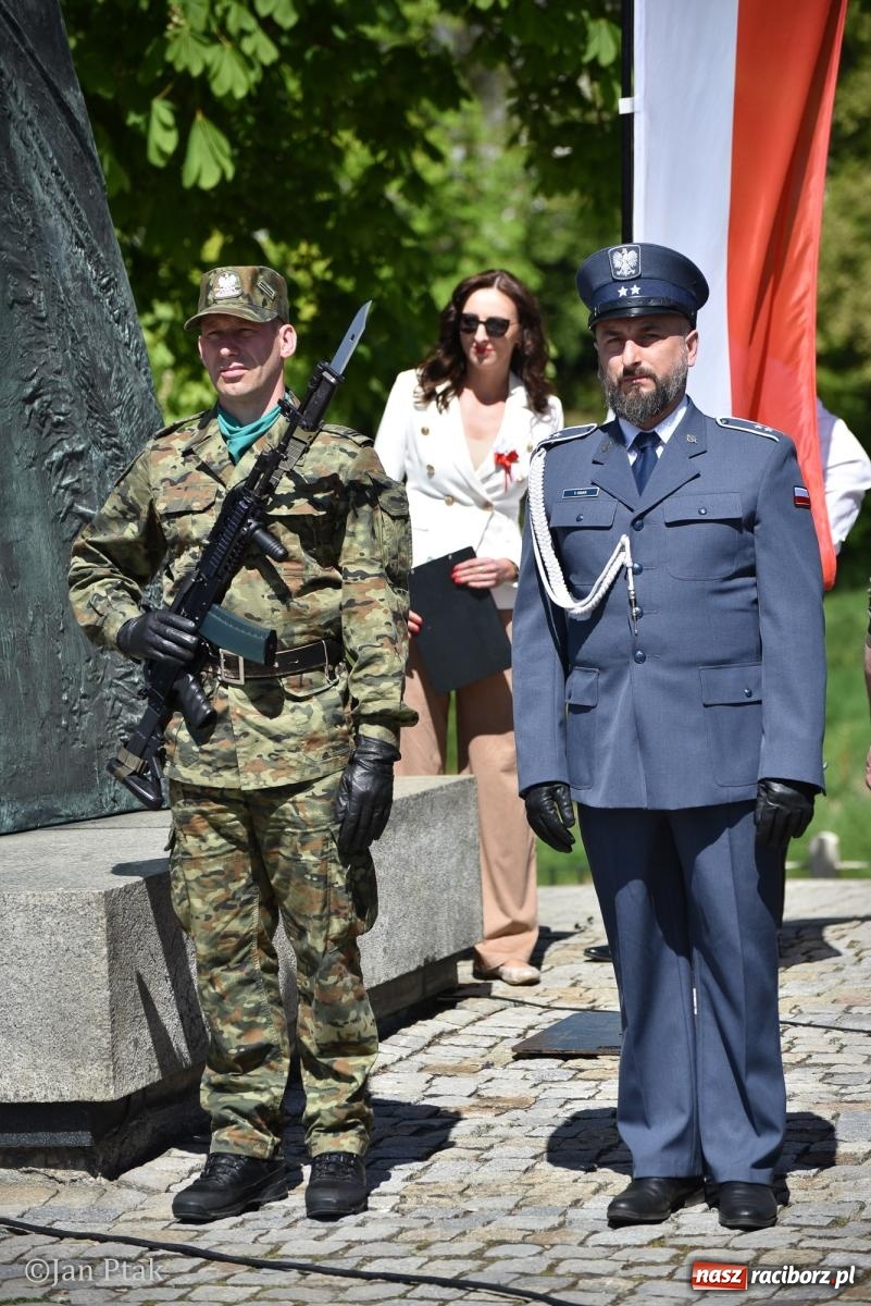 Zdjęcie w galerii na portalu naszraciborz.pl: Obchody Święta Narodowego Trzeciego Maja w Raciborzu [FOTO i WIDEO] wiadomości z regionu