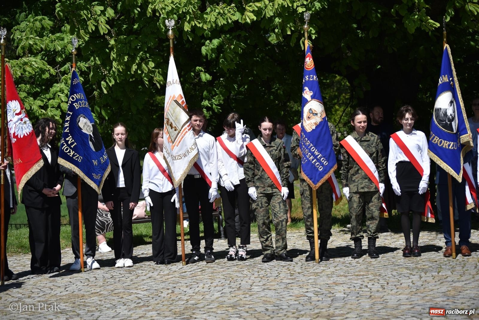 Zdjęcie w galerii na portalu naszraciborz.pl: Obchody Święta Narodowego Trzeciego Maja w Raciborzu [FOTO i WIDEO] wiadomości z regionu