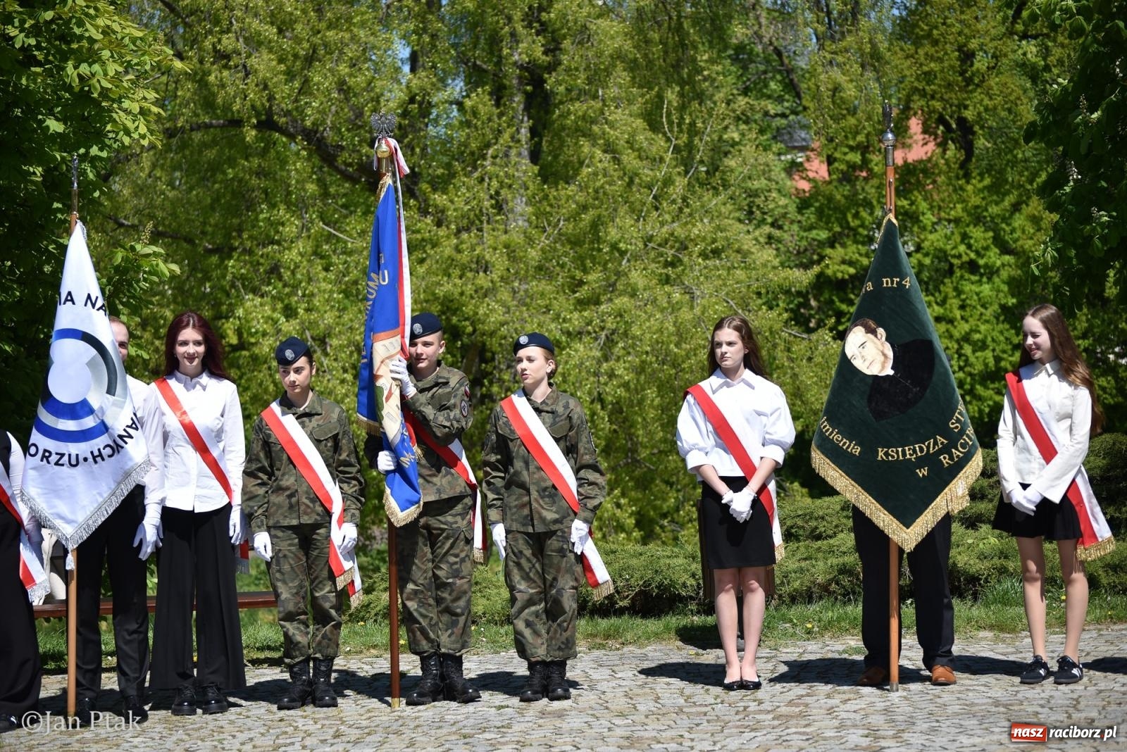 Zdjęcie w galerii na portalu naszraciborz.pl: Obchody Święta Narodowego Trzeciego Maja w Raciborzu [FOTO i WIDEO] wiadomości z regionu