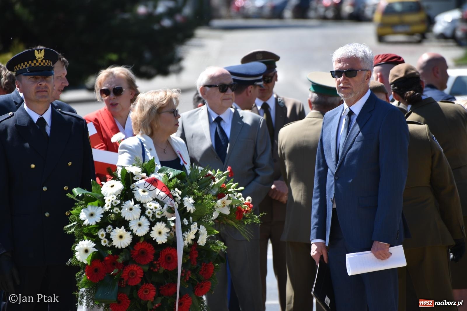 Zdjęcie w galerii na portalu naszraciborz.pl: Obchody Święta Narodowego Trzeciego Maja w Raciborzu [FOTO i WIDEO] wiadomości z regionu