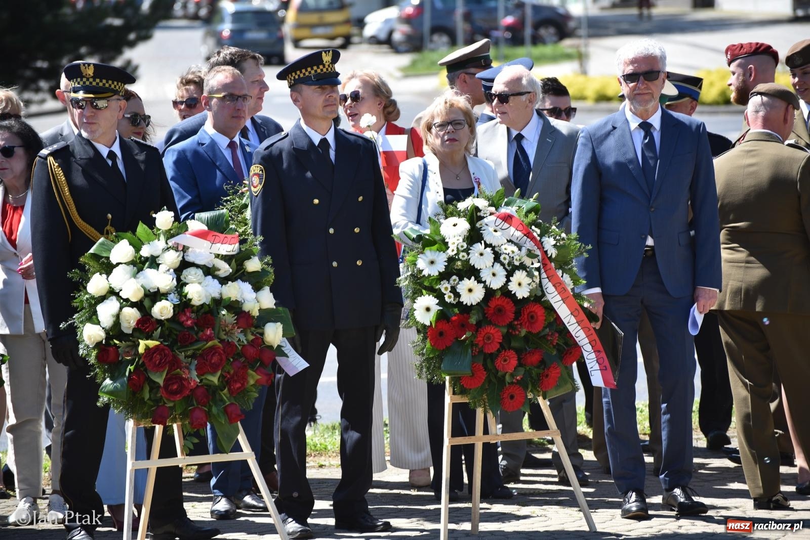 Zdjęcie w galerii na portalu naszraciborz.pl: Obchody Święta Narodowego Trzeciego Maja w Raciborzu [FOTO i WIDEO] wiadomości z regionu